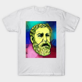 Hero of Alexandria Colourful Portrait | Hero of Alexandria Artwork 7 T-Shirt